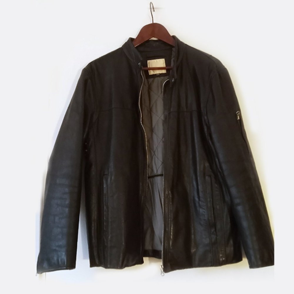 DIMITRI - Chopper Leather jacket - Sz M